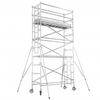 Le système en aluminium de tour d'échafaudage d'Access de largeur simple étaye le matériau de construction d'échafaudage d'appui verticaux