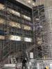 Offre spéciale tour d'accès en aluminium à double largeur de hauteur de travail de 9 m pour l'approvisionnement