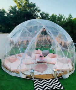Igloos de tente de dôme géodésique de maison de dôme d'igloo de dôme de géo de PVC de Protection UV imperméable pour des activités de loisirs de jardin extérieur