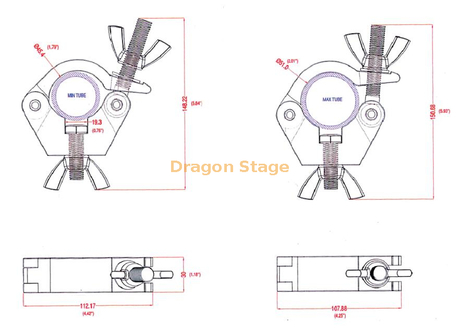 Heavy Duty Safe Hook Clamp Stage Light Hook Signification Stage Light Hook Mount Stage Light Hook Quality