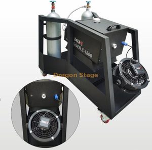 Machine à aérosol CO2 Contrôle d'écran couleur, DMX512, chronométrage et quantitatif