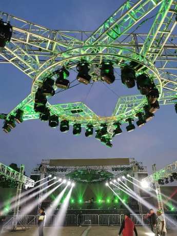 Truss de son de concert extérieur circulaire personnalisé pour l'événement