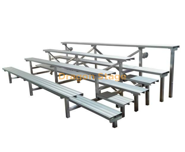 Chaises d'allocation des places de stade mobiles en aluminium (1)