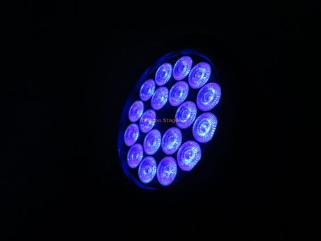 18 perles 5-en-1 en aluminium imperméable à lad lampe à la luminaire (Type C)