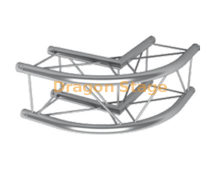Ferme en aluminium de tubes de boîte de FT24-C21-R 35×2 