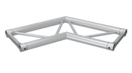 Ferme de tubes en aluminium double 50 × 2 tubes LT32-C22-H