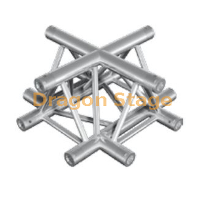 Éclairage en aluminium à treillis triangulaire FT33-C41/HT33-C41 50×2 tubes