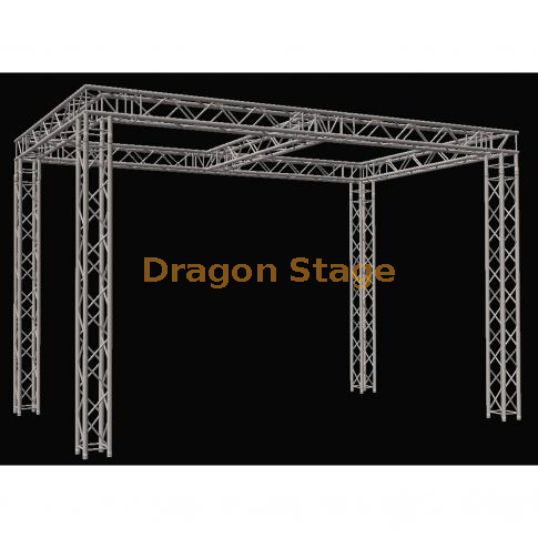 Cabine de salon commercial/système d'exposition Global Truss 10' x 20' x 10', boîte modulaire F34