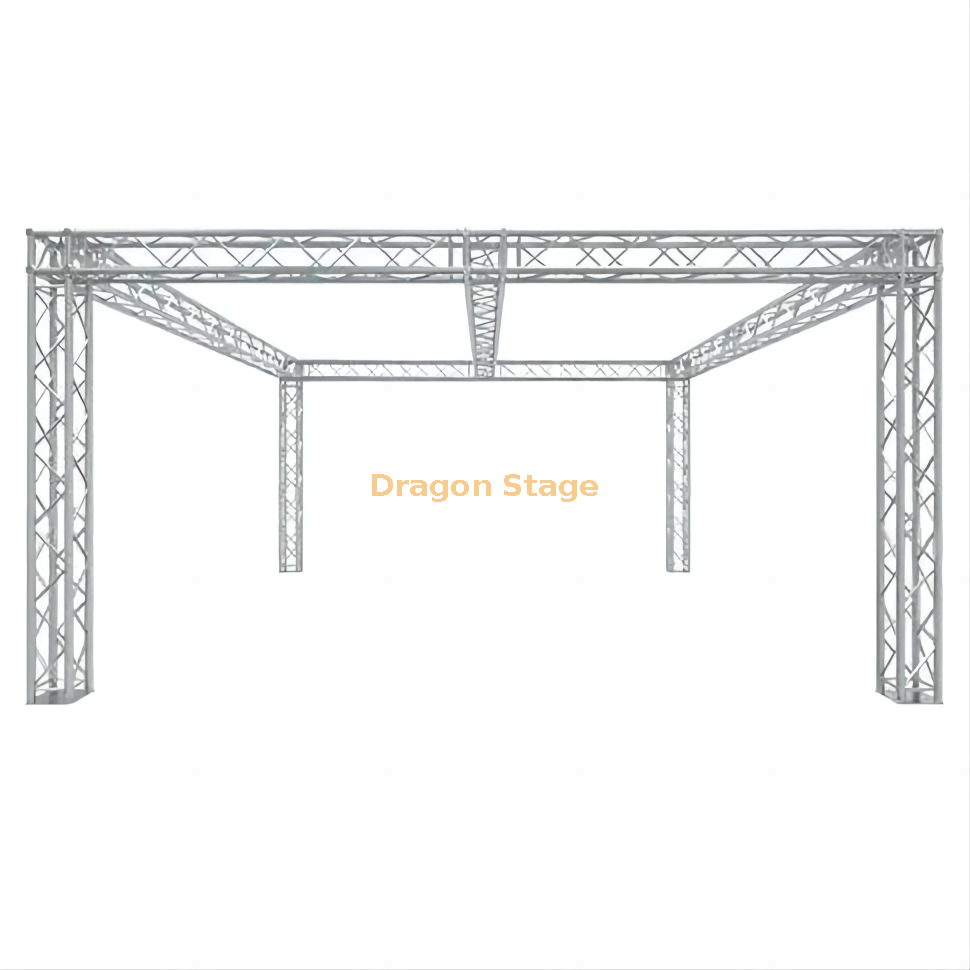 290 Truss 20'x20' Stand de salon/système d'exposition – Ferme modulaire F34 avec coins de bloc de jonction universels et poutre centrale