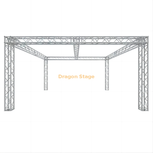 Global Truss 20'x20' Stand de salon/système d'exposition – Ferme modulaire F34 avec coins de bloc de jonction universels et poutre centrale