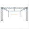 290 Truss 20'x20' Stand de salon/système d'exposition – Ferme modulaire F34 avec coins de bloc de jonction universels et poutre centrale