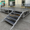 Étape en aluminium de manière de passerelle de défilé de mode 8.54x4.88m