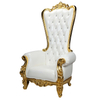 Vente en gros de chaise de marié en bois, chaise de mariée, chaise Image Queen, chaise de princesse classique, chaise à dossier haut de l'hôtel Clubhouse par le fabricant