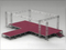 Boulon carré en aluminium 300 mm pour le concert Stage 8x5x3m