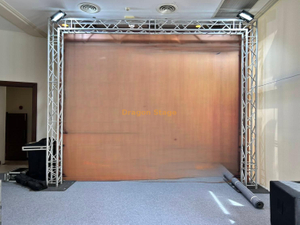 F34 Square Box Spigot Truss Goal Post 4x4m