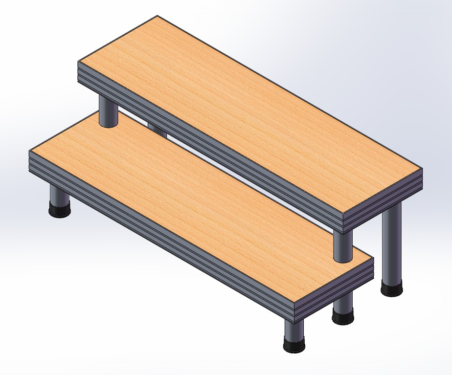 2 &eacute;tapes escaliers 