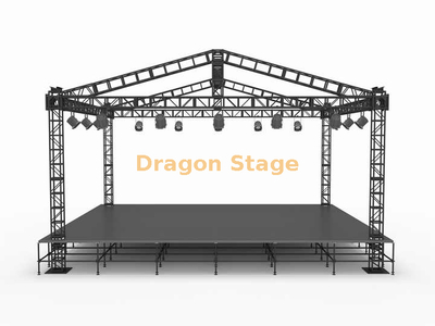 Trus de toit triangle en aluminium stade 9x7x6m