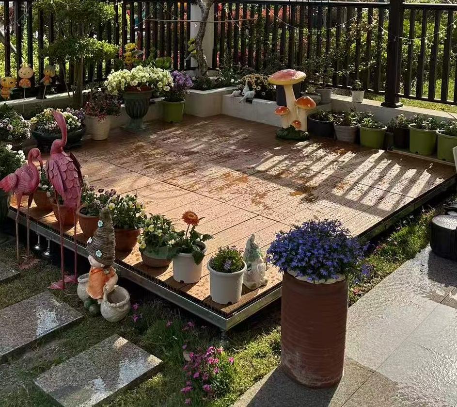 Plateforme en bois préfabriqué (1)