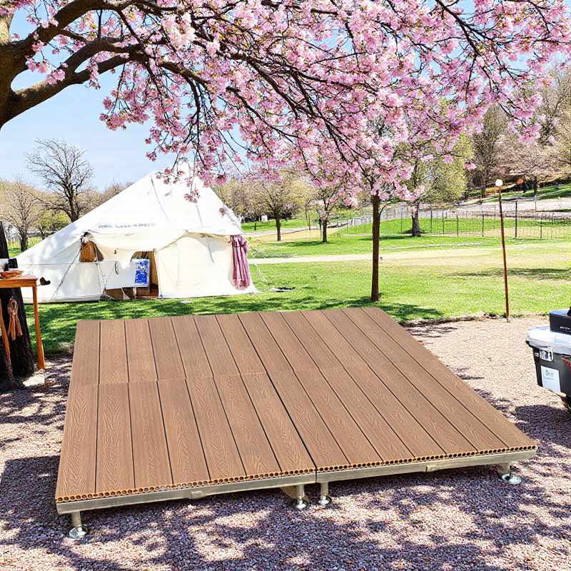 Plateforme en bois anti-corrosion (2)