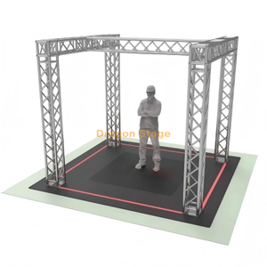 Booth de salon 5x5x4m H Design de forme