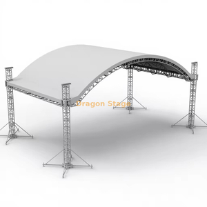 Cadre du support d'arc Aluminium Courbe de toit de toit 10x6x4m