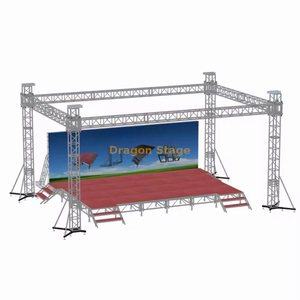 Événements de concert Truss de scène de mariage pour les équipements d'éclairage 9x6x5m