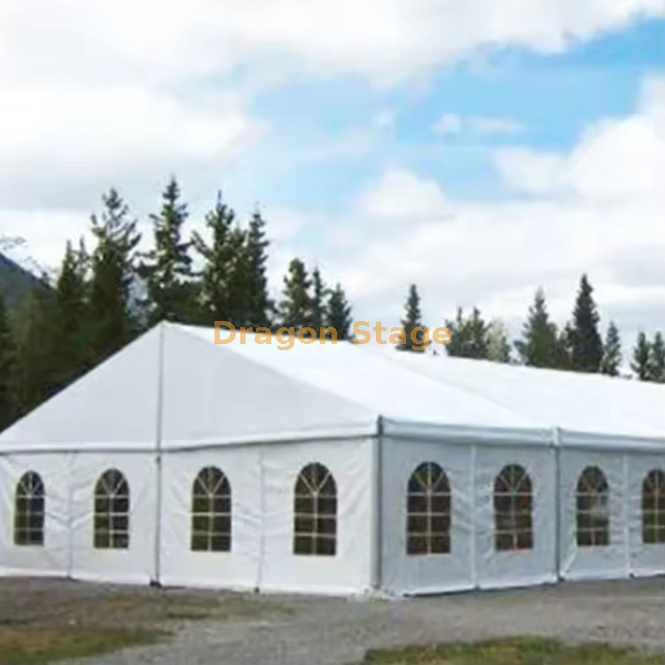 Span Span Lourd Duty Commercial Marquee Tentes pour de grands événements de 10 m de long