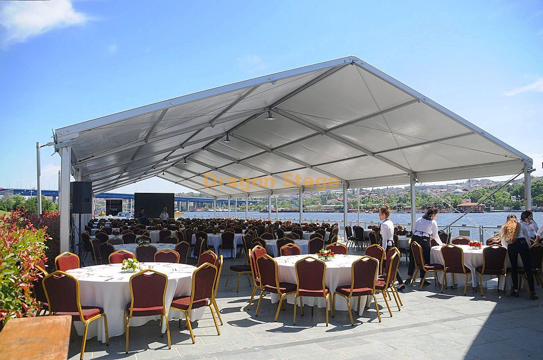 15m Span Outdoor Event Mariage Party Marquee Tent 15m de long