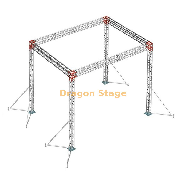 Système de ferme d'éclairage DJ en aluminium 8x8x5m