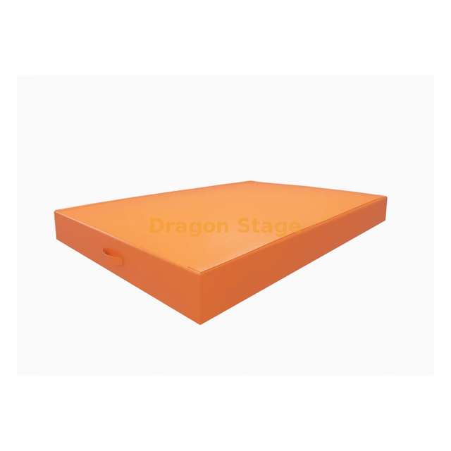 Ninja Warrior Fitness Track Protection Sponge Pad Orange 2.44x1.22M