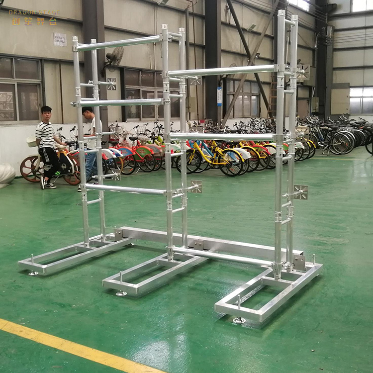 Assemblée menée en aluminium portative 6x2m de support de botte d'événement d'intérieur