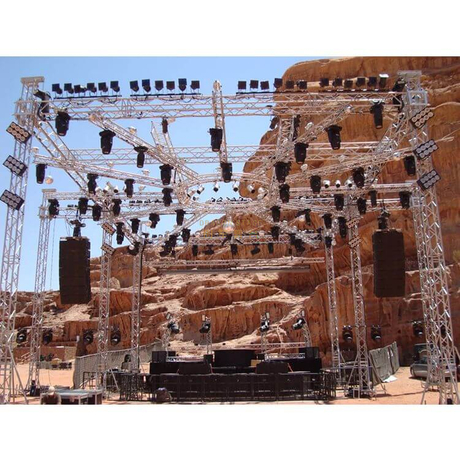 Outdoor Portable Portable Musique Gréillissement Audio Lighting TRUSS