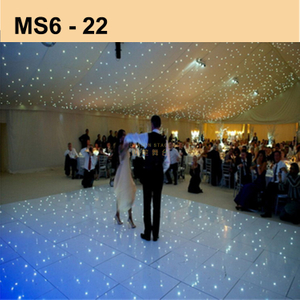 Piste de danse portable étoile à LED MS6-22