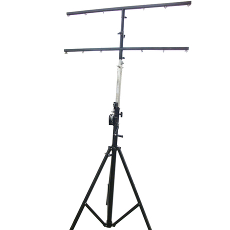 Pieds d'éclairage Dj Crank Up sans treuil pratique 3m