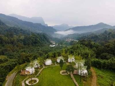 Tente de dôme géodésique en PVC transparent en verre de tente de dôme d'hôtel de glamping de cadre en acier à vendre