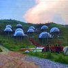 Imperméable Glamping Hotel Dome Tent House Camping House