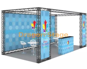 Expo – outil manuel Portable, cadre d'exposition pour salon commercial gratuit, stand modulaire en treillis d'aluminium 6x3m, hauteur 3m