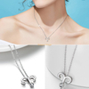 collier personnalisé bijoux femmes délicat cristal argent 925 Sterling 12 signe du zodiaque pendentif collier