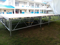 L'étape simple portative simple d'église conçoit la taille 1.2-2m de 10x6m