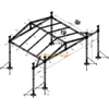 Botte argentée d'événement de colonnes de concert/botte argentée d'événement de support avec le toit 12x10x8m