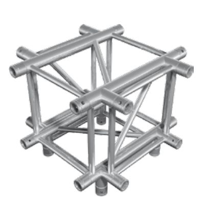 FT44-T51/HT44-T51 tubes caissons 50×2 tubes treillis aluminium