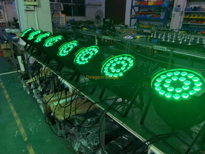24 Perles Cinq-en-un Fonte D'aluminium Par Lumières Led Par Lumière Pièces De Rechange