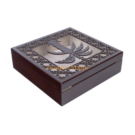 KSA Riyadh boîtes à chocolat en bois de saison, grande boîte de ramadan personnalisée, boîte de dates en bois, parcelle