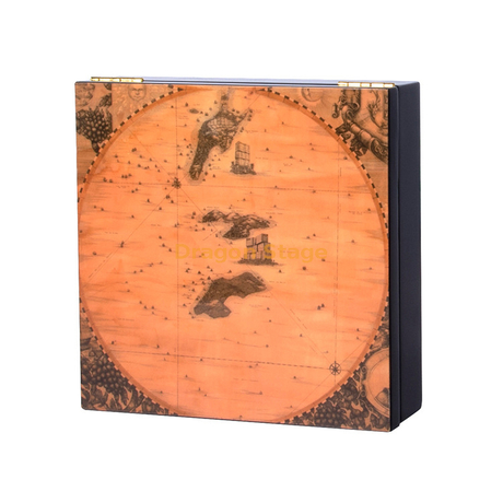 Usine de boîte en bois personnalisée boîte de date douce en bois brillant arabe saoudien pour cadeau