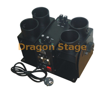 Lanceur de confettis à 4 têtes DMX512 100 W