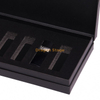 Boîte en bois usine personnalisée luxe personnalisé étiquette privée noir 8 10 ensemble de brillant à lèvres boîte de papier d'emballage pour cadeau