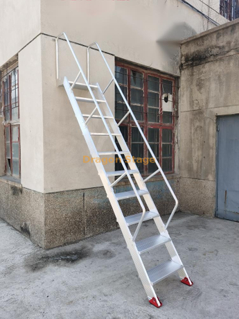 (unipolaire) Escaliers extérieurs en aluminium Escaliers de grenier Escaliers de sécurité extérieurs Échelle d'escalade Échelle d'escalade à domicile