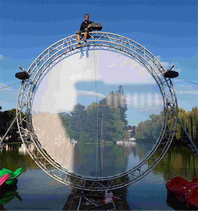 La botte circulaire en aluminium faite sur commande représente les diamètres du cirque 5m