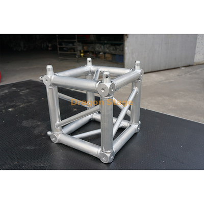 Dragonstage Aluminium Spigot 300x300mm / 289x289mm Boîte Carrée 6 Voies Coin Truss Cube Connecteur