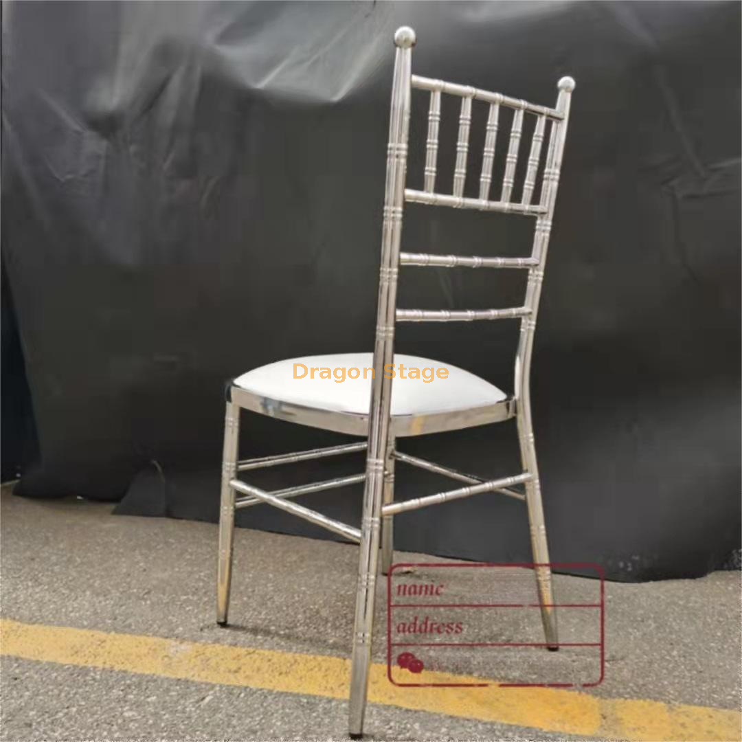 Chaise en bambou en acier inoxydable (3)